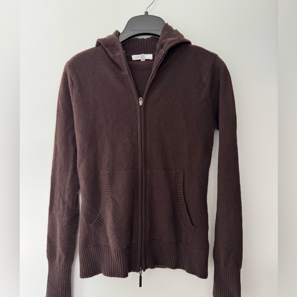 Vince Cashmere Hoodie Sweater